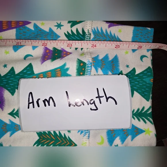 Christmas Tree Print Pajamas Adults New XXL Unisex - Picture 10 of 15